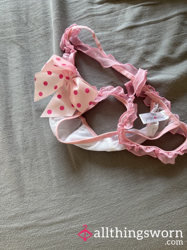 Cute Bow Thong