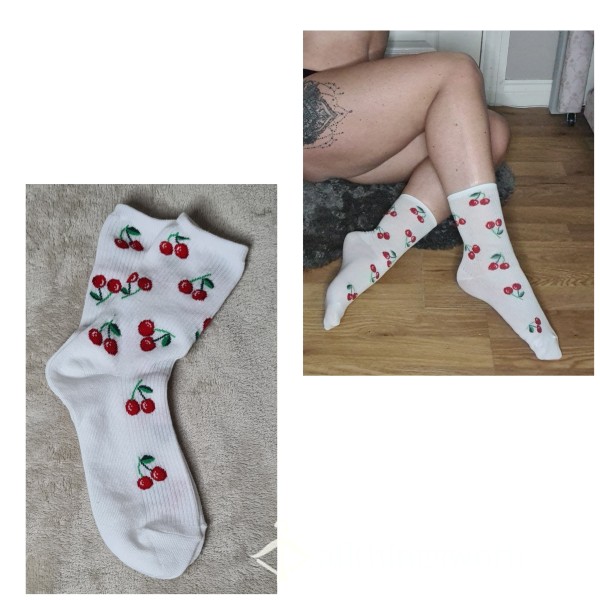 Cute Cherry Socks