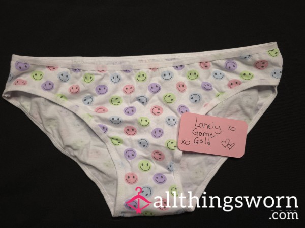 Cute Cotton Smiley Panties.