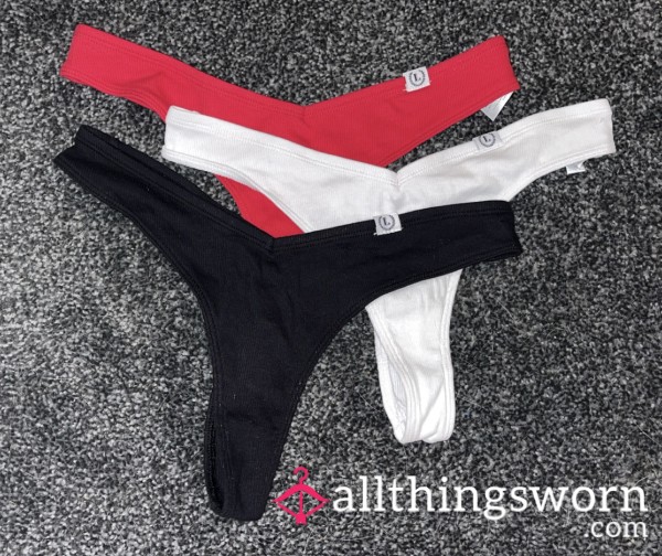 Cute Cotton Thong! Choose Your Colour!