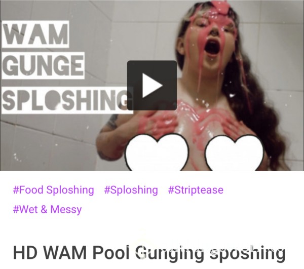 Cute Curvy Sploshing Gunge WAM