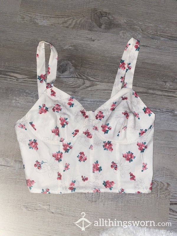 Cute Flor*l Top X