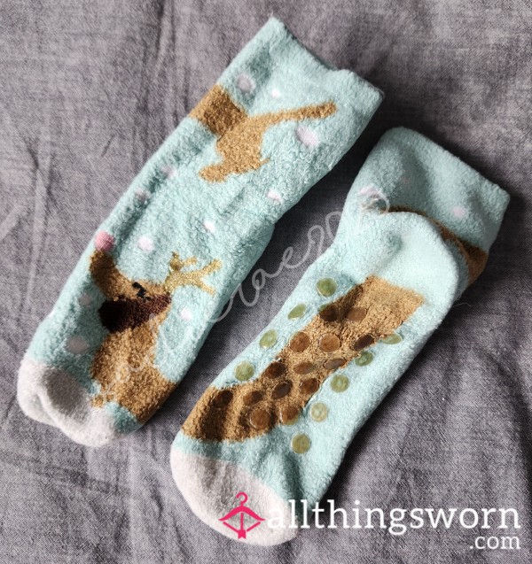 Cute & Fuzzy, Grippy Socks