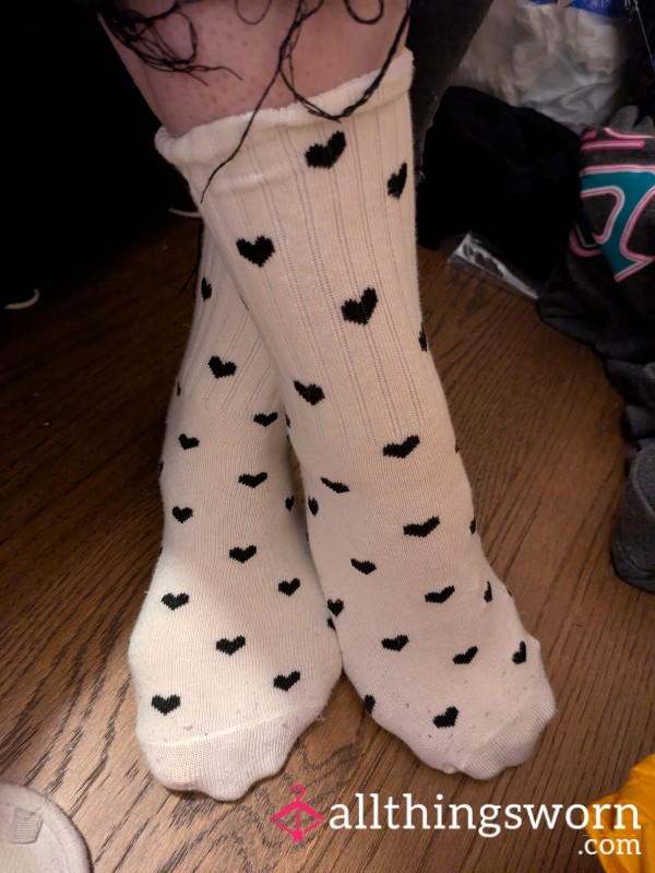 Cute Heart Sock (2 Days Ware)