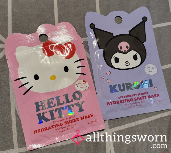 Cute Hello Kitty Face Masks