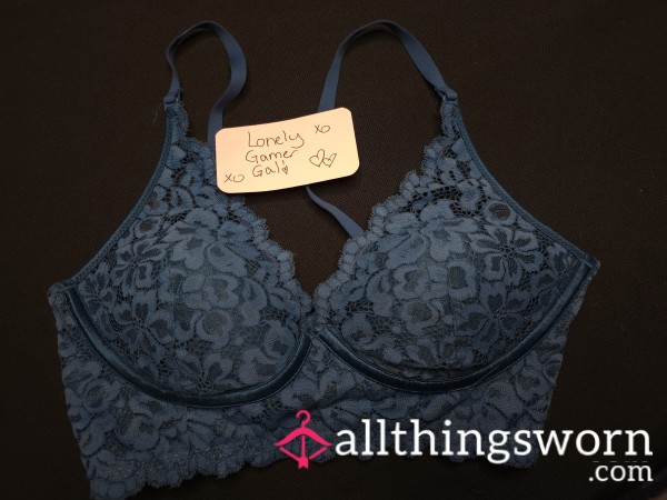 Cute Lace Blue Bra.