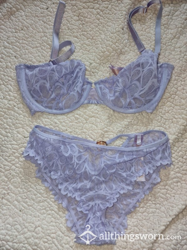 Cute Lilac Savage Fenty Set 💦🫦😈