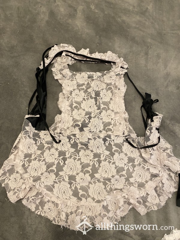 Cute Little Lace Maid Lingerie