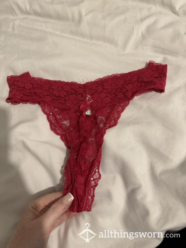 Cute Little Red Panties 🩷💋