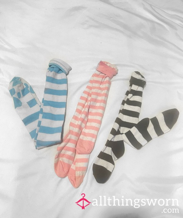 Cute Long Striped Socks