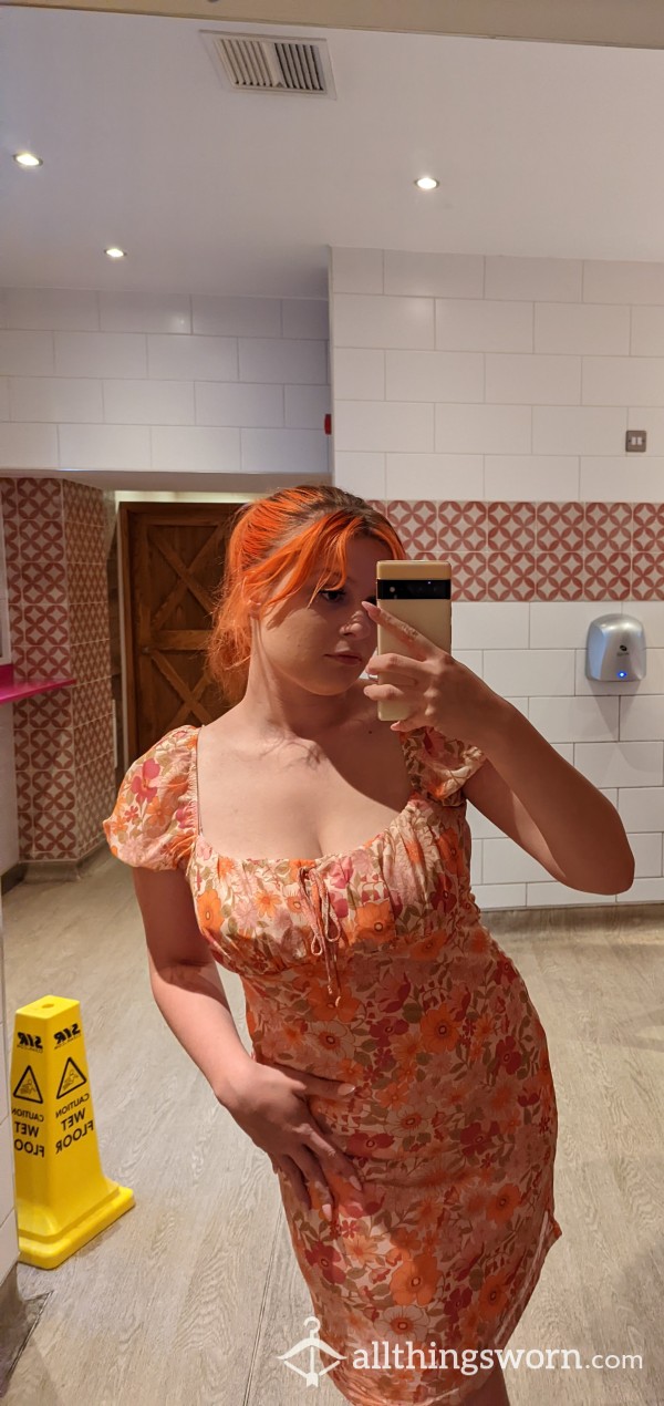 Cute Orange Dress❤️