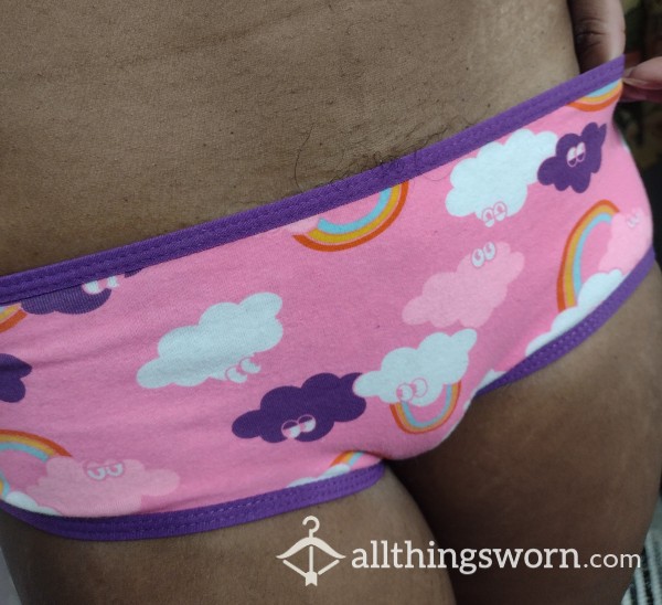 🎀 Cute Pink Cloud Panties 💕