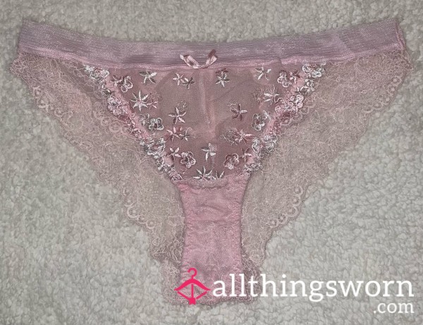 Cute Pink Lace Panties