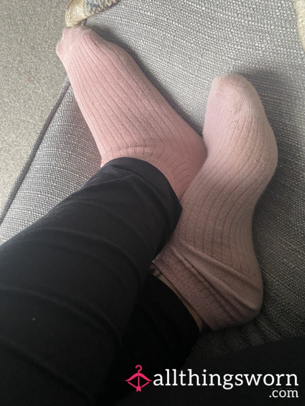 Cute Pink Socks