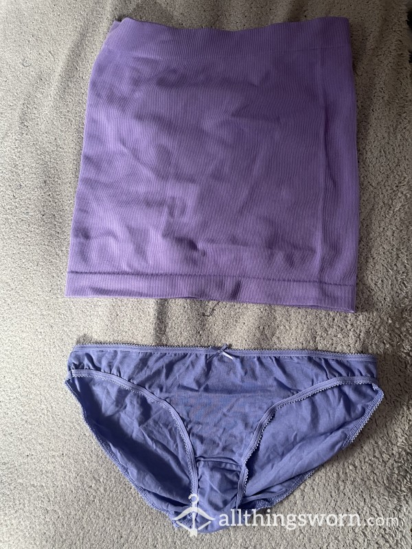 Cute Purple Bed Wear