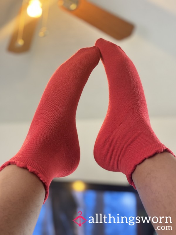 Cute Red Socks