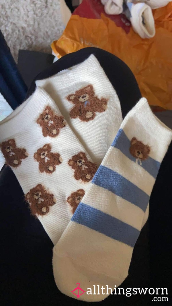 Cute Teddy Bear Socks🧸