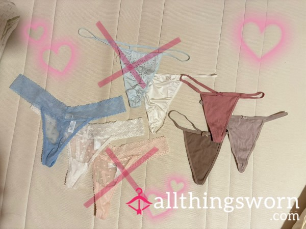 Cute Thongs For Your Pleasure 🫶🏽 Pick Your Favorite For Me To Wear