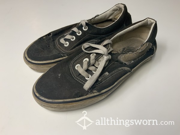 Cute Very Worn Womens Vans Lace Ups