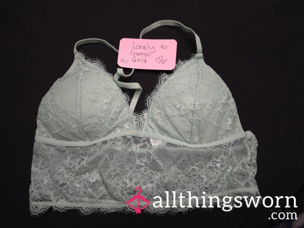 Cute White Lacey Bra.