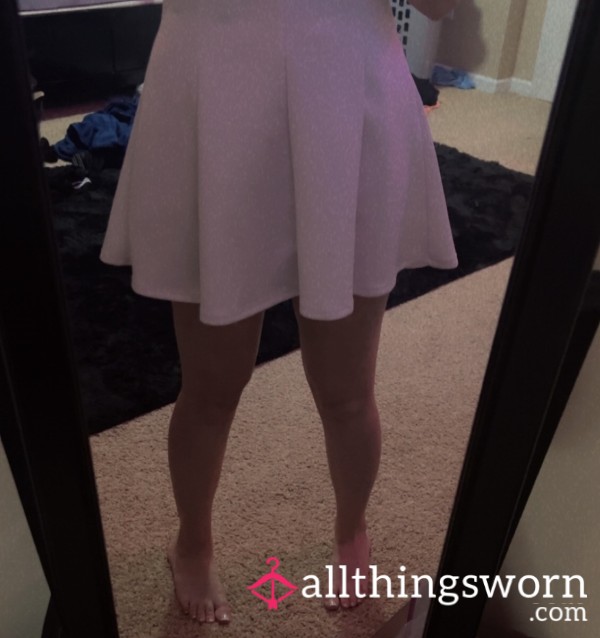 Cute White Skirt!