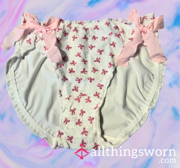 Cute, WORN Sissy Doll Panties!🩷💋