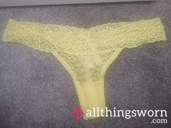 Cute Yellow Thong