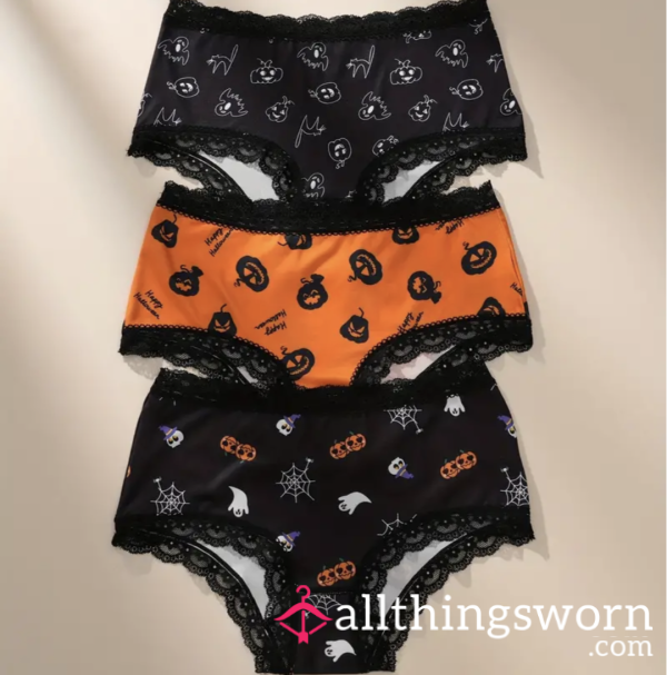 Now Only £15 Cutesy Halloween Panties 🤗 *reserve/ Book Now To Receive In Time For Halloween*