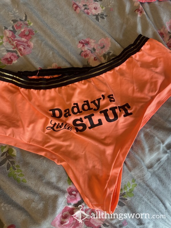 Daddy’s Little Sl*t Panties