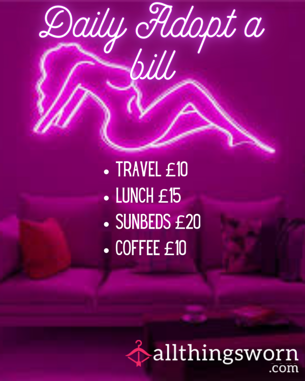 Daily Adopt A Bill - You Know What To Do 😘