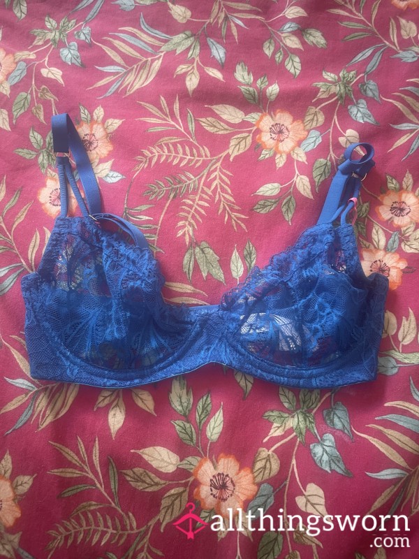 Dark Blue, Lace Bra 💙