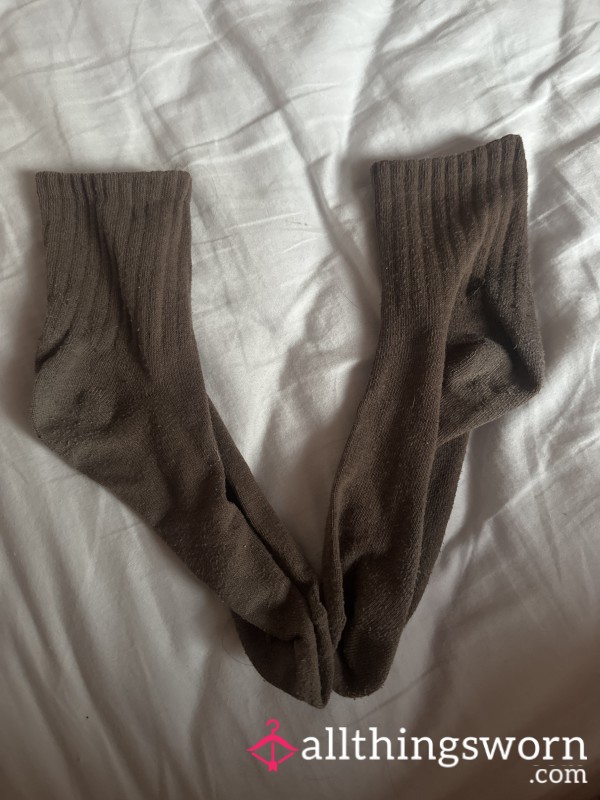 Dark Brown Socks