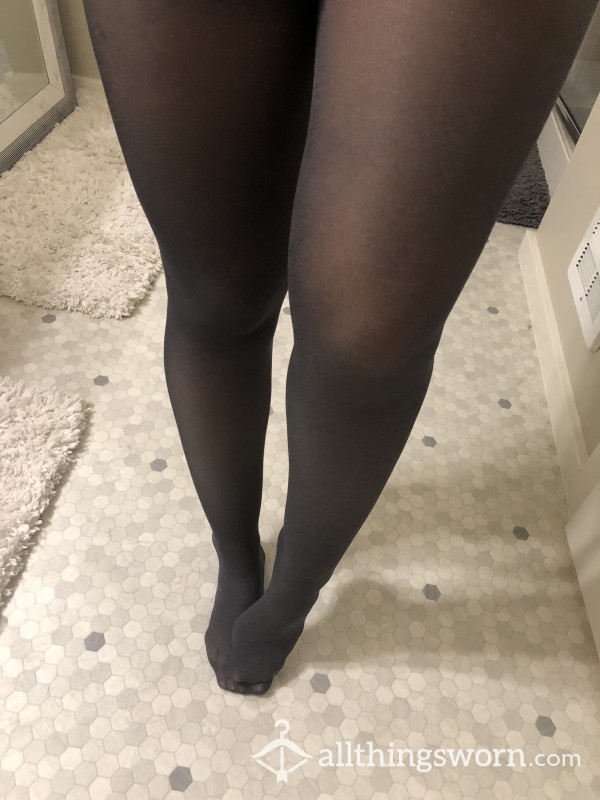 Dark Gray Pantyhose