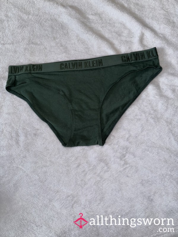 Dark Green Calvin Klein Panty