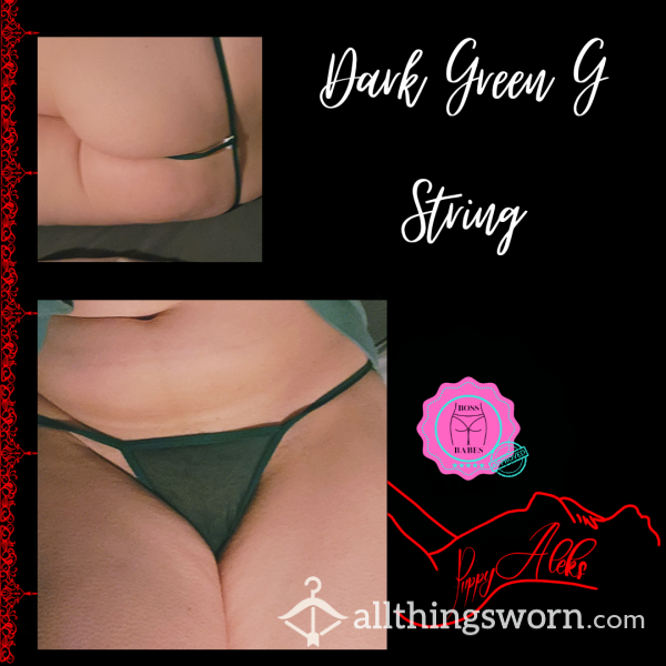 Dark Green G String