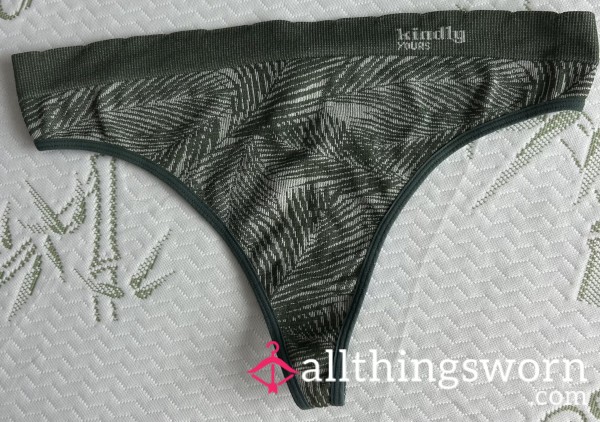 Dark Green Thongs