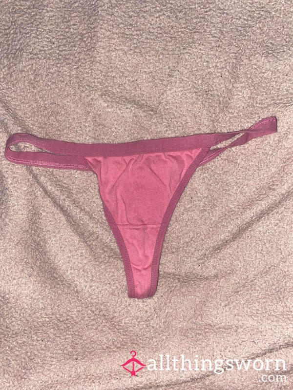 Dark Pink Thong