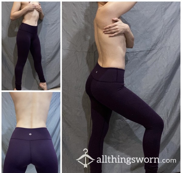 Dark Purple Lulu Lemon Leggings 💜