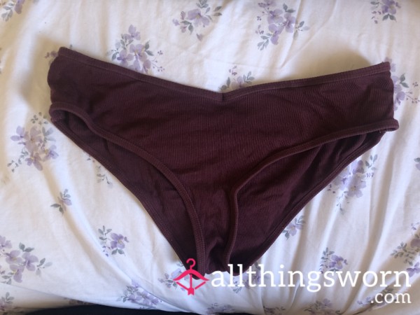 Dark Red Panties <3