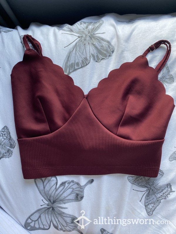 Dark Red Top❤️