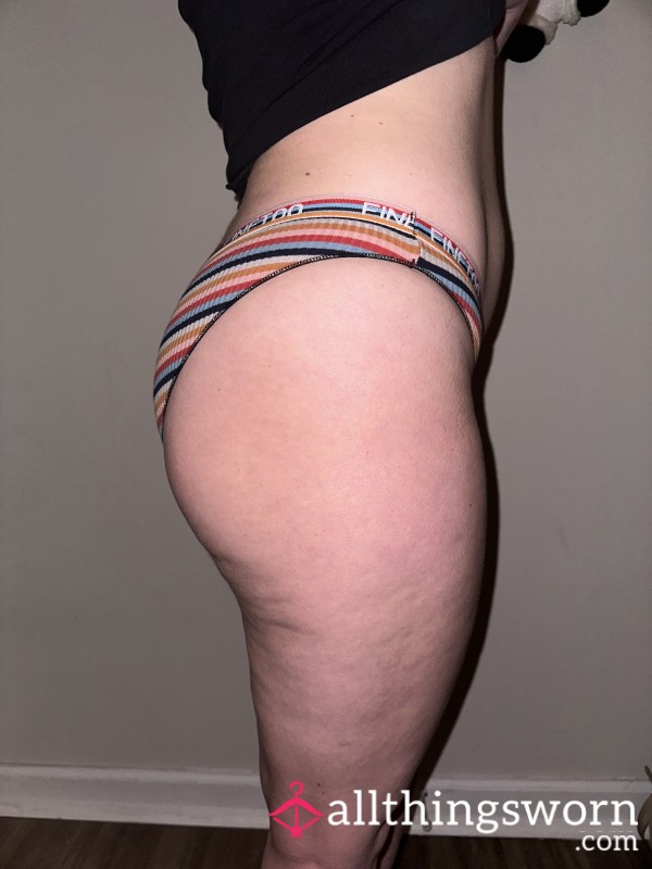 Dark Striped Panties