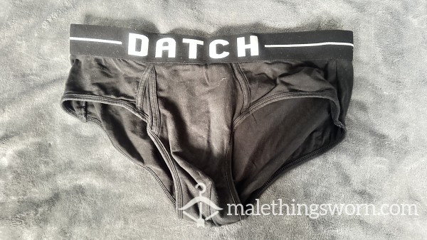 Datch Black Used Underwear - Large