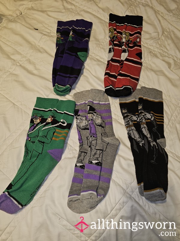 DC Comic Crew Socks