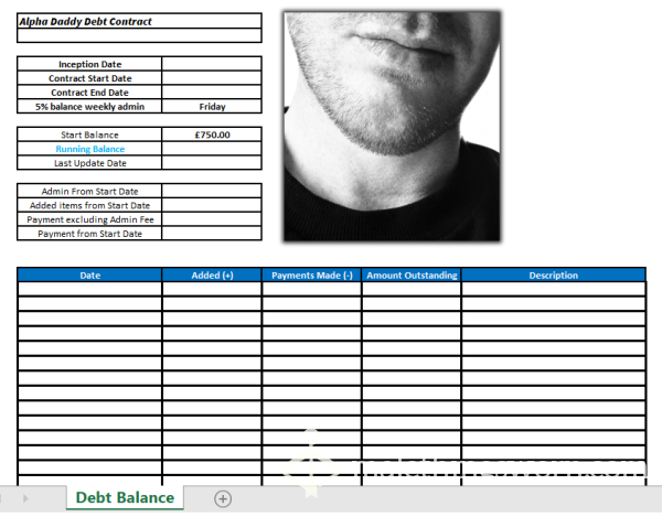 Debt Contract For Cashpigs