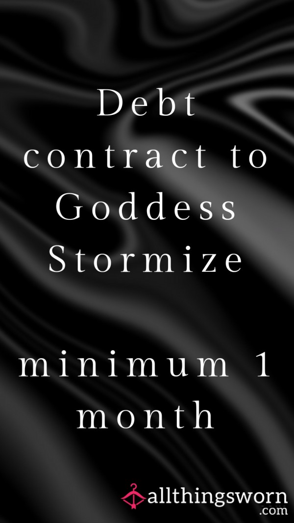 Debt Contract To Your Goddess