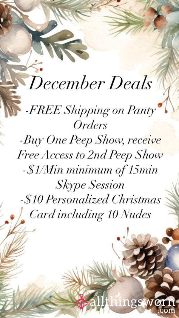 December Deals