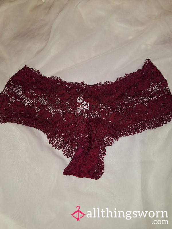 Deep Red S**y Panties