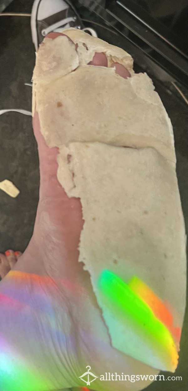 Delicious, Sweaty Feet Infused Tortillas