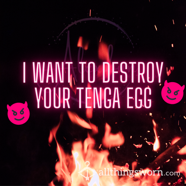 Destroyed Tenga Egg - International Shipping Included!