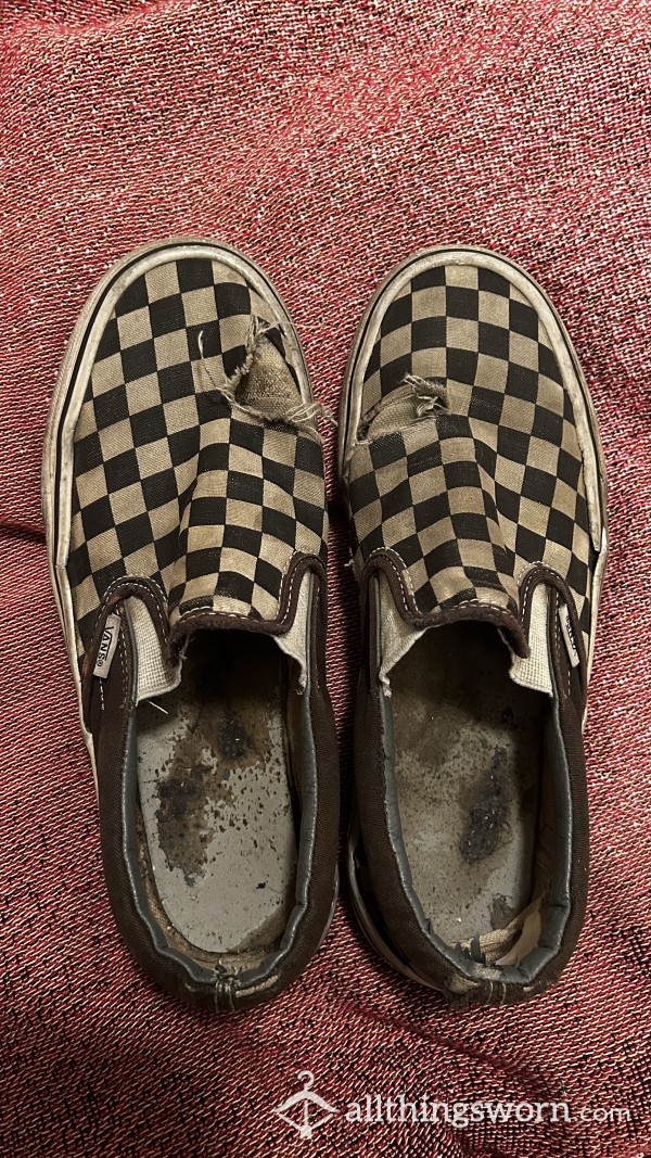 Destroyed Vans!